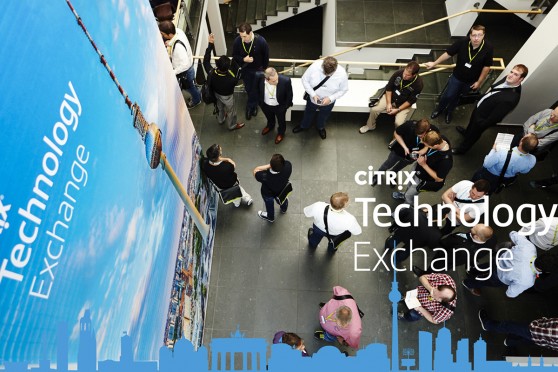 Reportagefotografie auf einem Event fuer Citrix, Eventfotografie