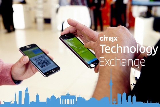 Fotoreportage auf einem Event fuer Citrix