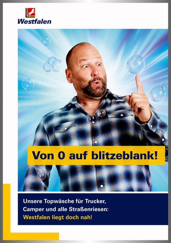 Werbekampagnen fuer Print und online