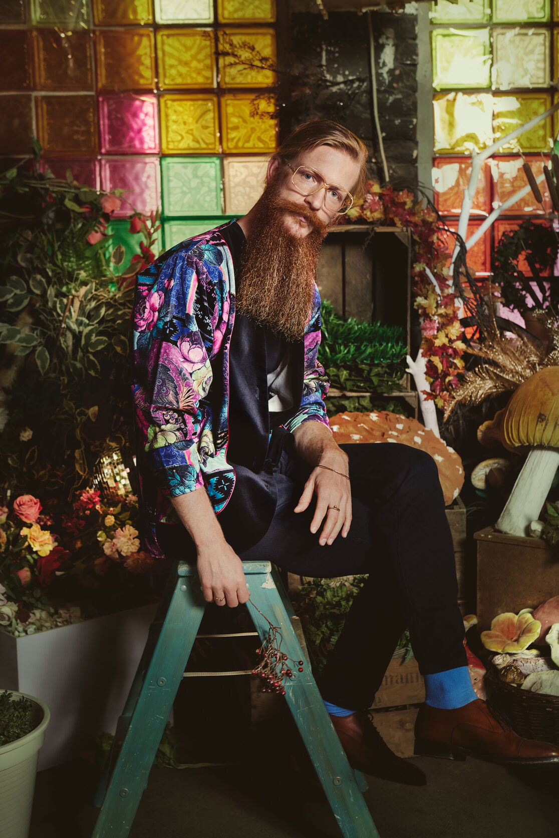 Tilo Weber Jazz-Musik-Komponist, Künstlerportrait und Businessporträt für die neue Schallplatte